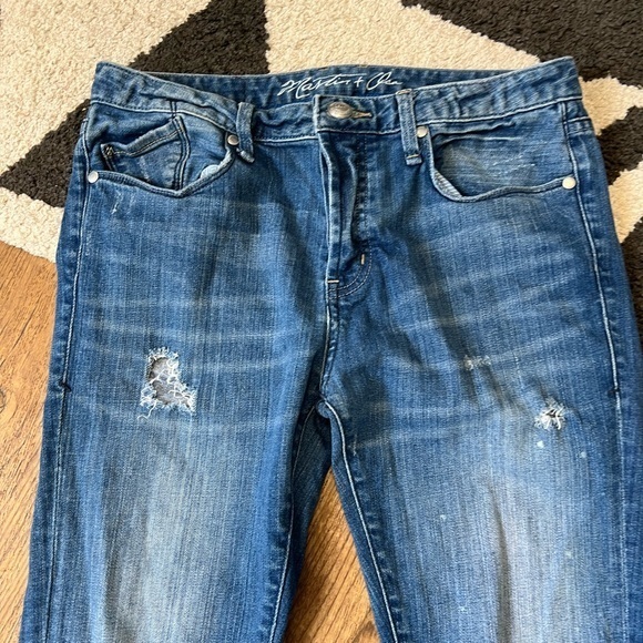 Martin + Osa distressed skinny denim jeans D5-8 - Picture 4 of 13